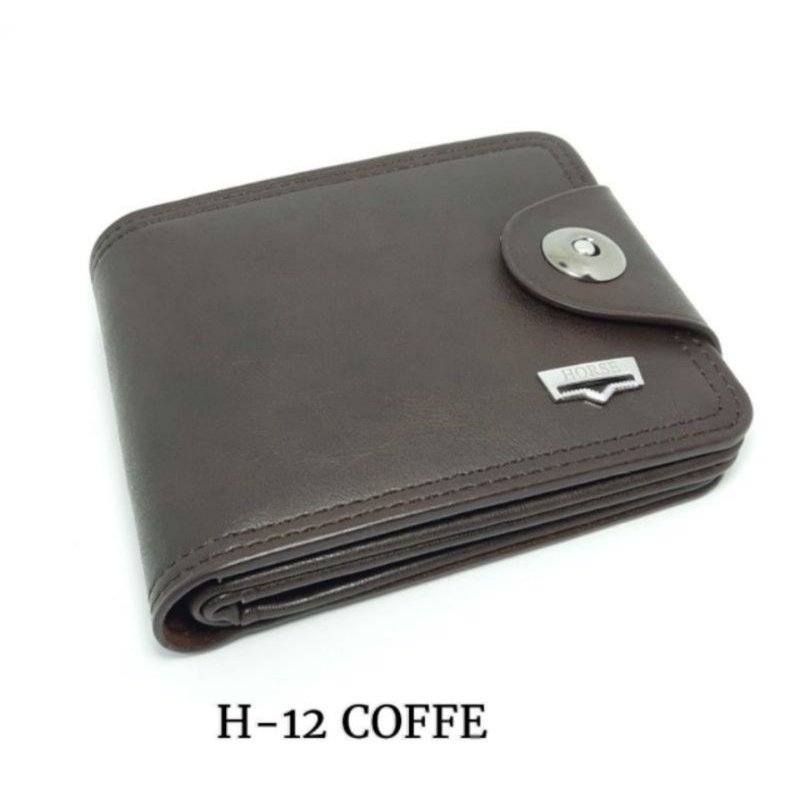 Dompet lipat Kulit Pria Dompet Kulit Kualitas PREMIUM H-12 free box