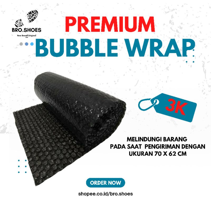 

[ORIGINAL] KEMASAN BUBBLE WRAP 70x62 CM UNTUK PRODUK