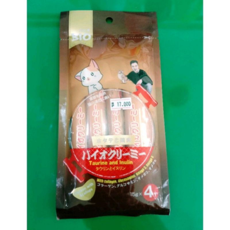 Snack Kucing - Bio Liquid all varian rasa 60gr isi 4