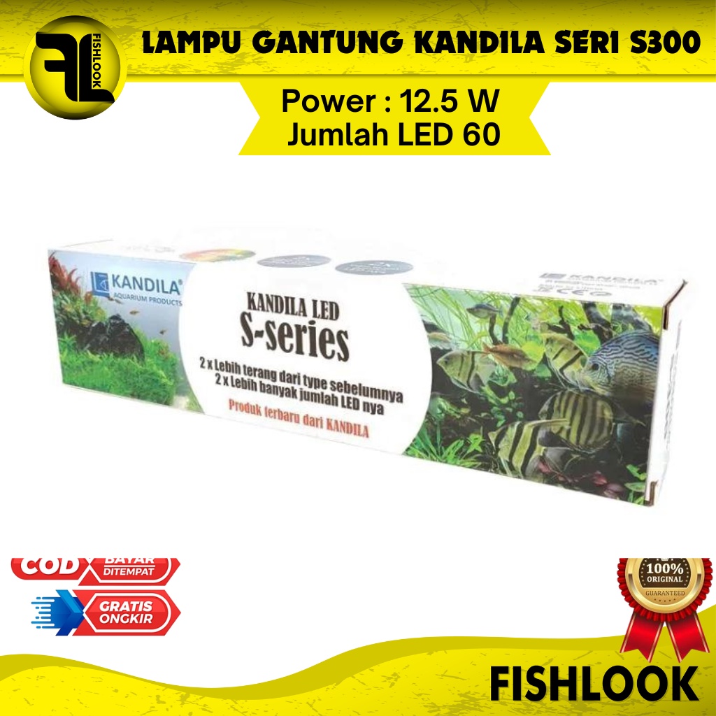 Kandila S300 S300RGB S-300 RGB Lampu Aquascape LED Aquarium Gantung