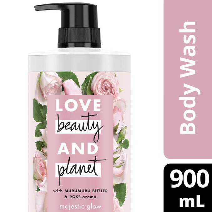 PROMO SERU [COD] Love Beauty And Planet Body Wash Majestic Glow 900ml ORIGINAL 100%