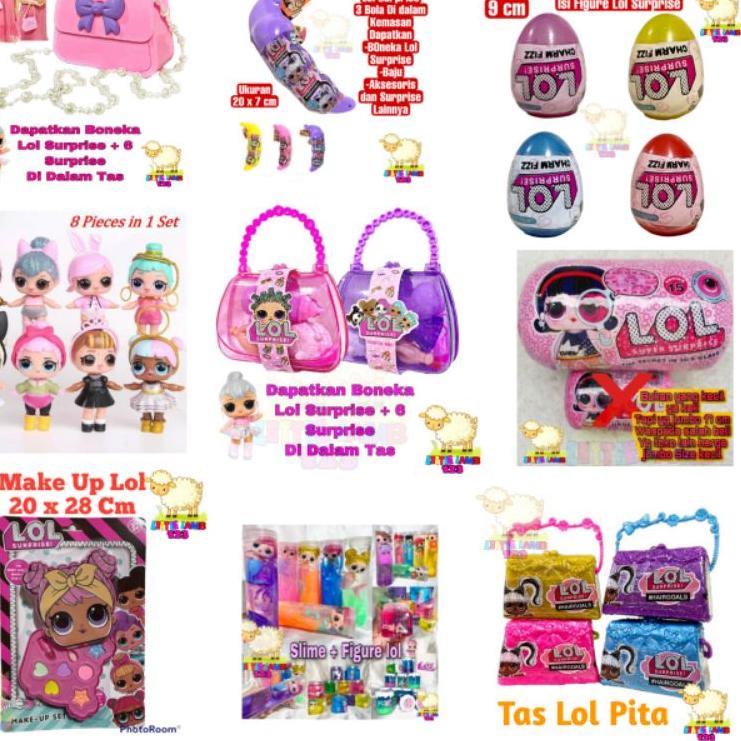 {MRR.11De22в} Mainan Boneka Lol Mainan Anak Cewek Mainan Aneka Lol Mainan Boneka Lol Surprise Tas Ha