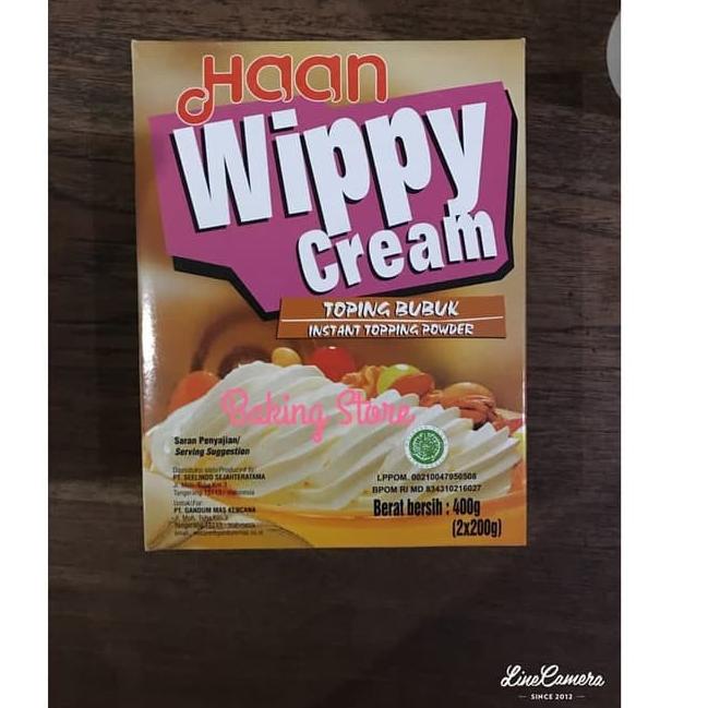 

TERBARU Haan Wippy Cream - Whipped Cream 400gr