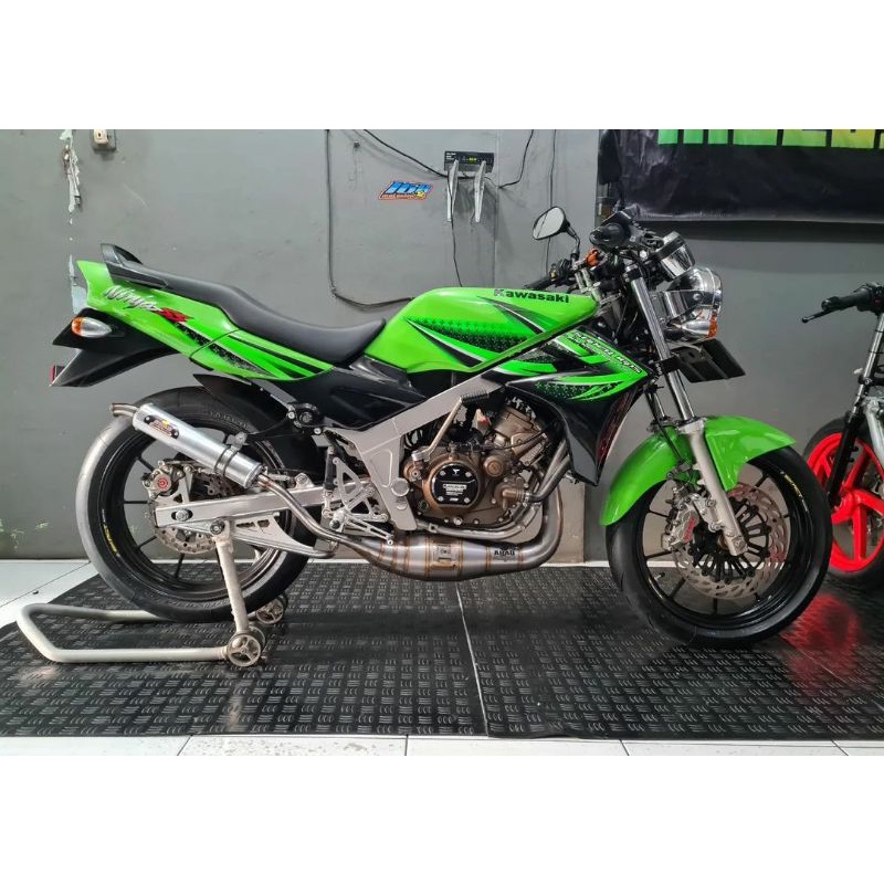 Knalpot Ahau Ninja R RR Perut 39 L Cobra Leher Pres Stainles Original