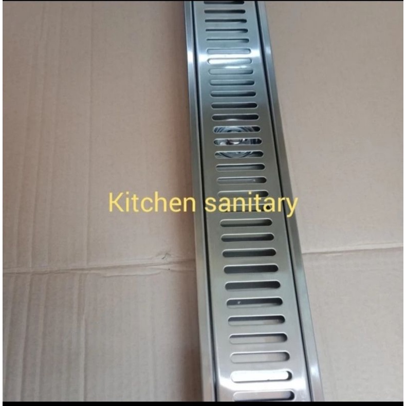 Floor drain stainless panjang 60 cm / Floor drain panjang 60 cm sus 304