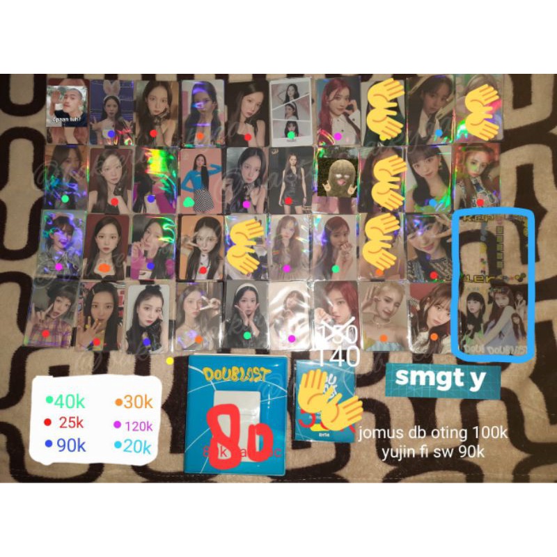 PHOTOCARD ALBUM BENEFIT KTOWN KEP1ER DOUBLAST FIRST IMPACT CHOI YUJIN CLC HELICOPTER