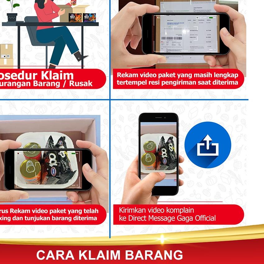 

11.11✔️GAGA 100 Goreng Extra Pedas 5Pcs GAGA 100 Goreng Jalapeno 5Pcs (GG121)|KD1