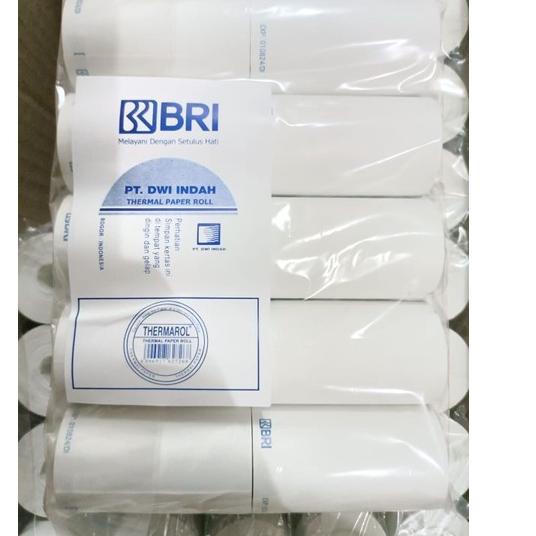 

[CODE WP22] KERTAS EDC BRI 58x33 EDC BRILINK/AGEN BRILINK/LOGO BRI/STRUK THERMAL (1pack) [NHA]