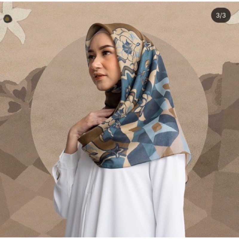 NEW KYRA SCARF WARNA FERM BY HEAVEN LIGHT X KAMI