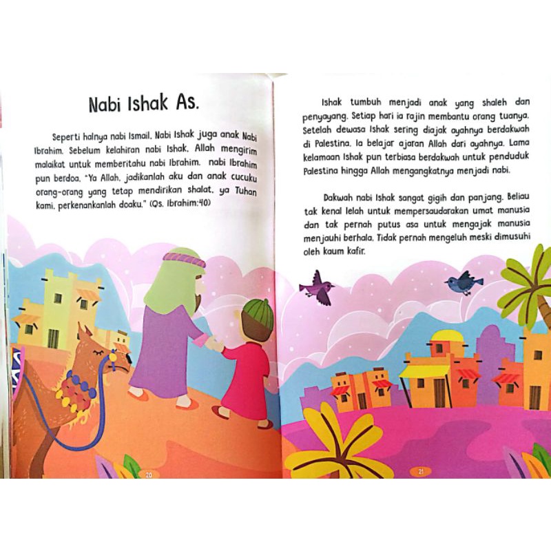 buku kisah 25 nabi dan rasul full colour (19×26cm)