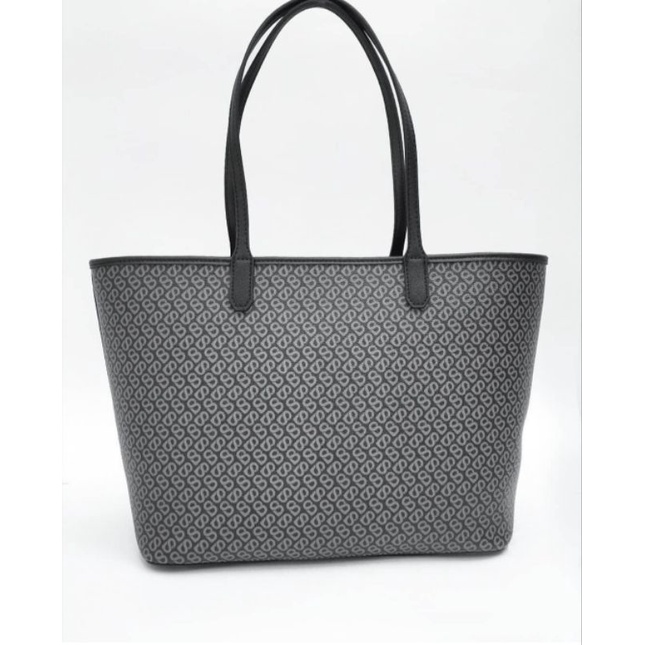 izzy canvas tote bag black buttonscarves