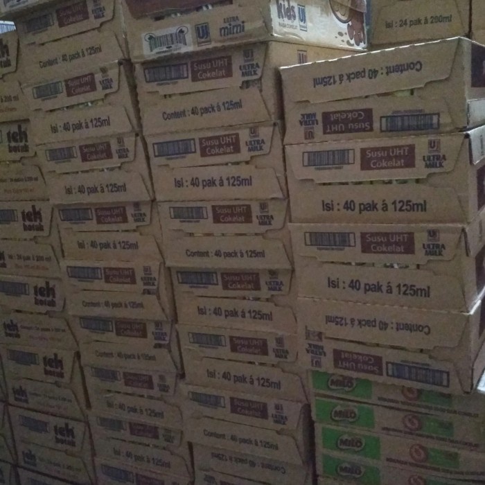 

(BISA COD ) susu ultra milk coklat 125 ml dus