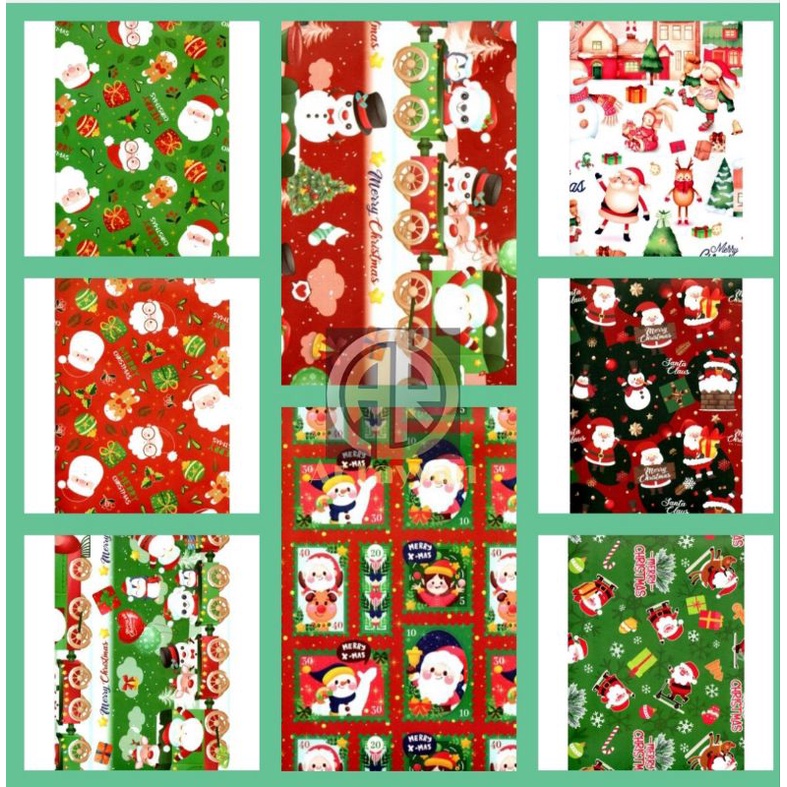 

KERTAS KADO SANSANWAWA NATAL MERRY CHRISTMAS KERTAS KADO SANWA DOFF NATAL