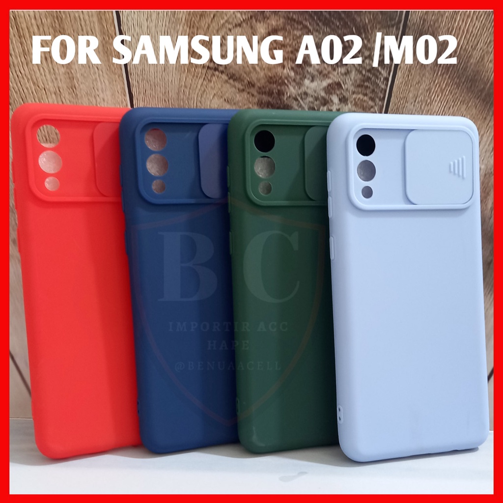 CASE SAMSUNG A02S A02 M02 - CASE SLIDE CAMERA SAMSUNG A02 A02S M02