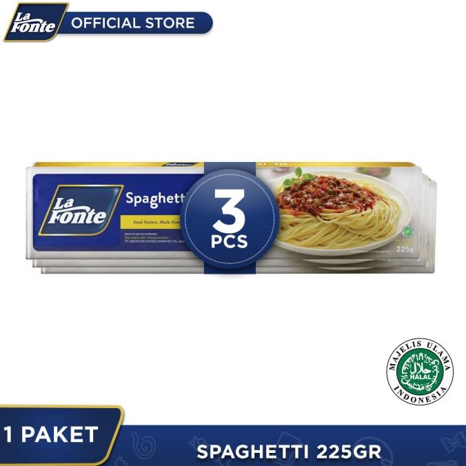 

3 Pcs - La Fonte Spaghetti 225gr