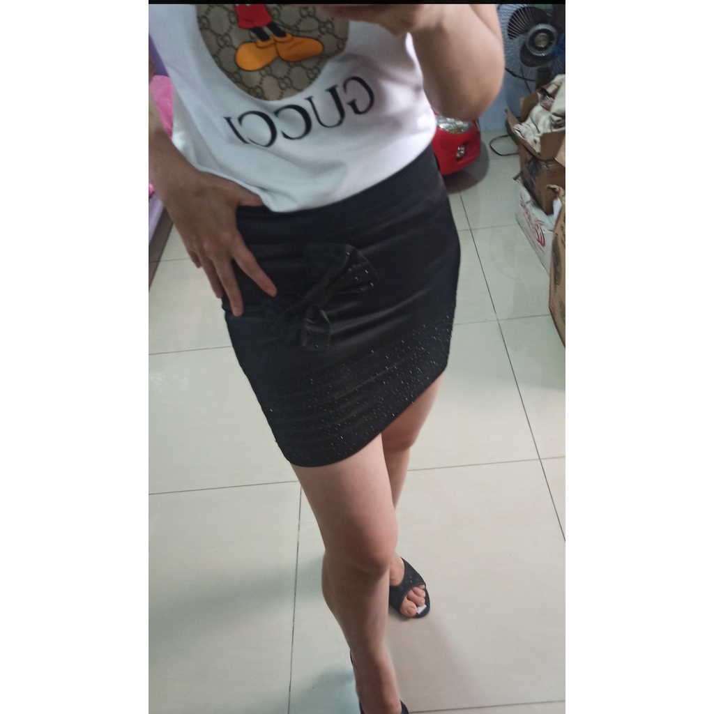 MURAH!! ROK HITAM BAGUS TEBAL CANTIK PRELOVED