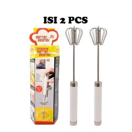 Better beater hand mixer otomatis 2pcs B007