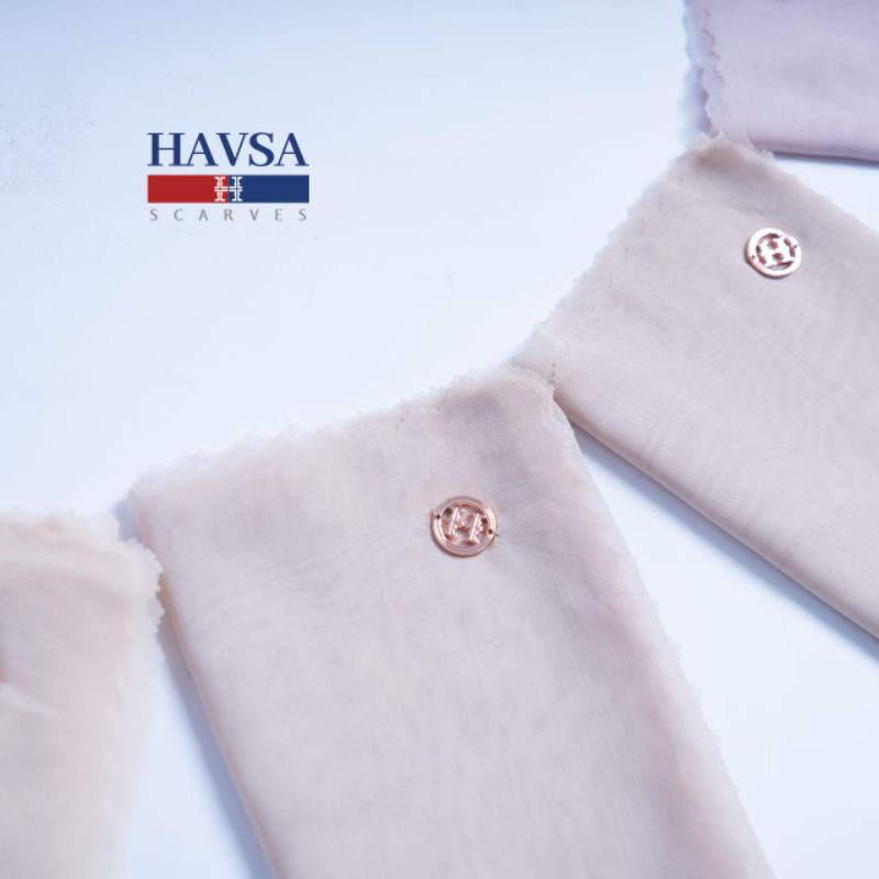 [Grosir/5Pcs]Jilbab Segiempat Paris Havsa