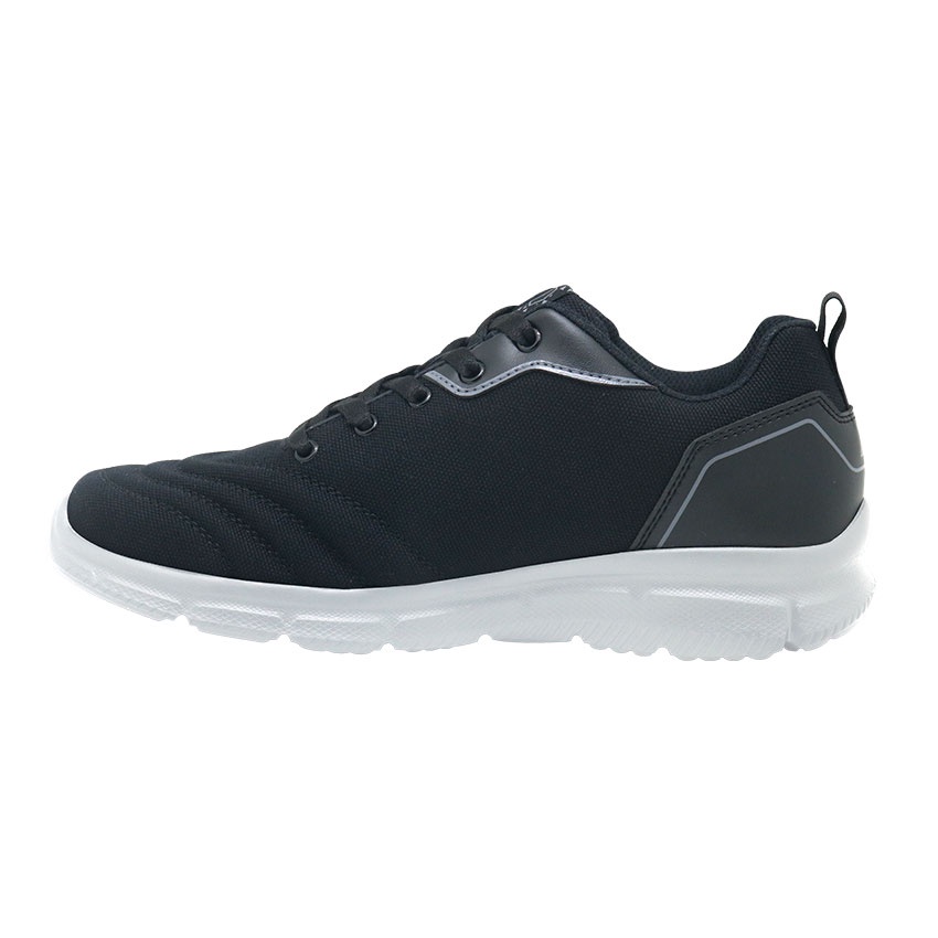 Precise Icon M1 Sepatu Sekolah Sneakers Hitam Pria - Black/White