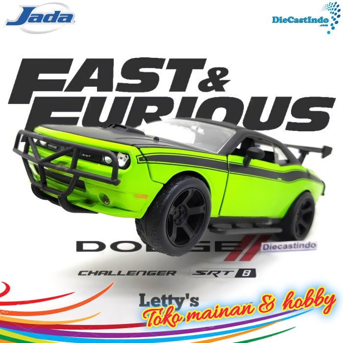 LARIS / Jada 1:24 - Letty's Dodge Challenger SRT8