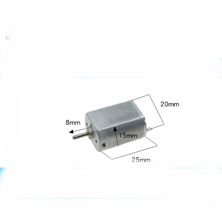 Dinamo Motor 130FN 10000 rpm DC 12V Medium Speed(130FN)