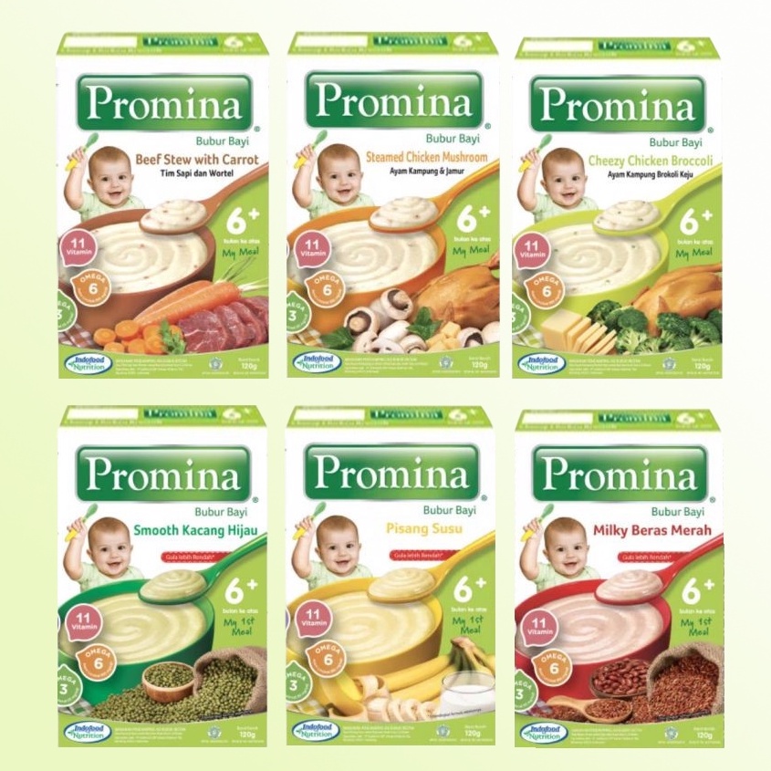 Promina Bubur Bayi 6+ (120 gr)