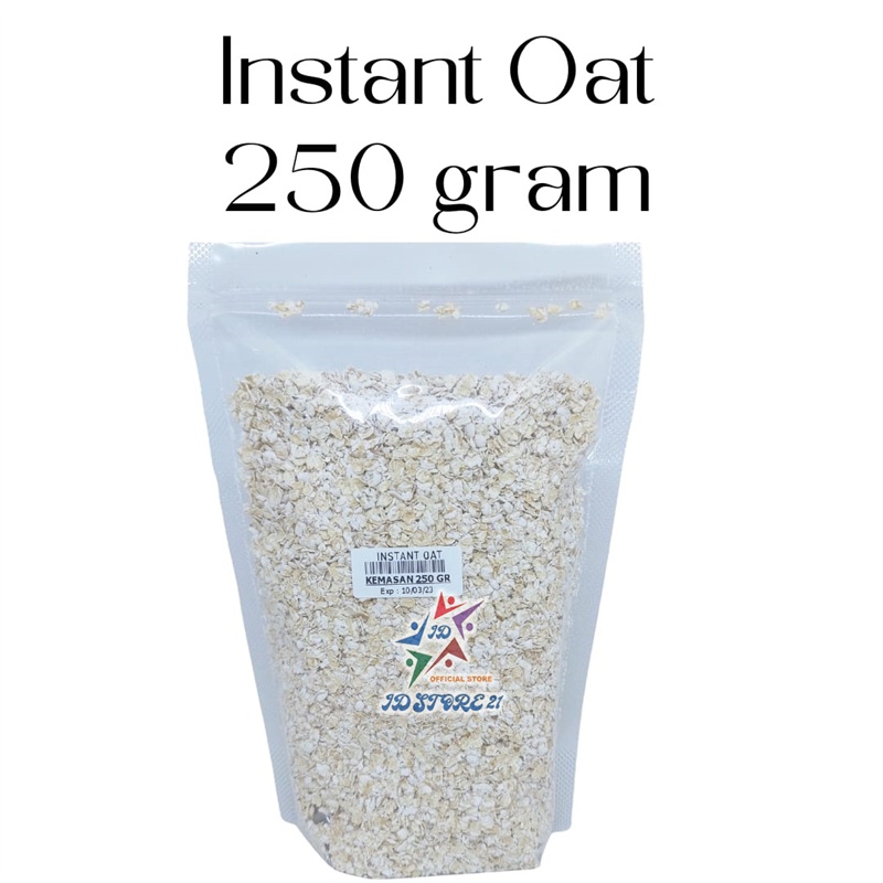 Organic Quick Instant Oat / Instant Oat / Oatmeal Instan / Gandum Instan / Sereal