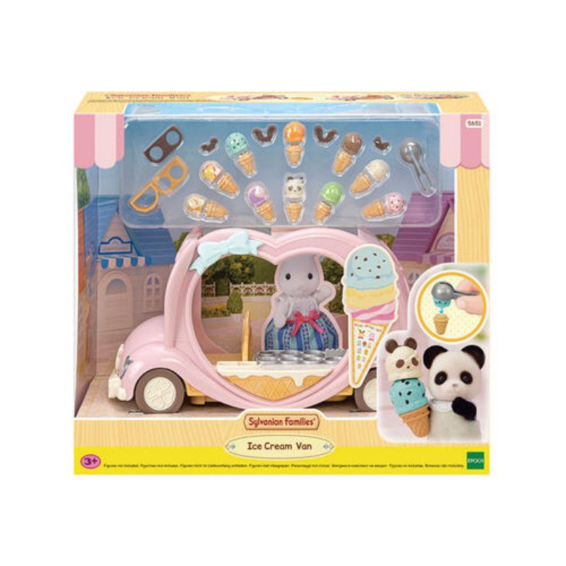 Mainan Anak Original Sylvanian Families Ice Cream Van