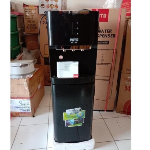 DISPENSER GALON BAWAH 3 kran MITO MD-666 / MD 666 / MD666 [NORMAL, HOT AND COLD] (TERMURAH)