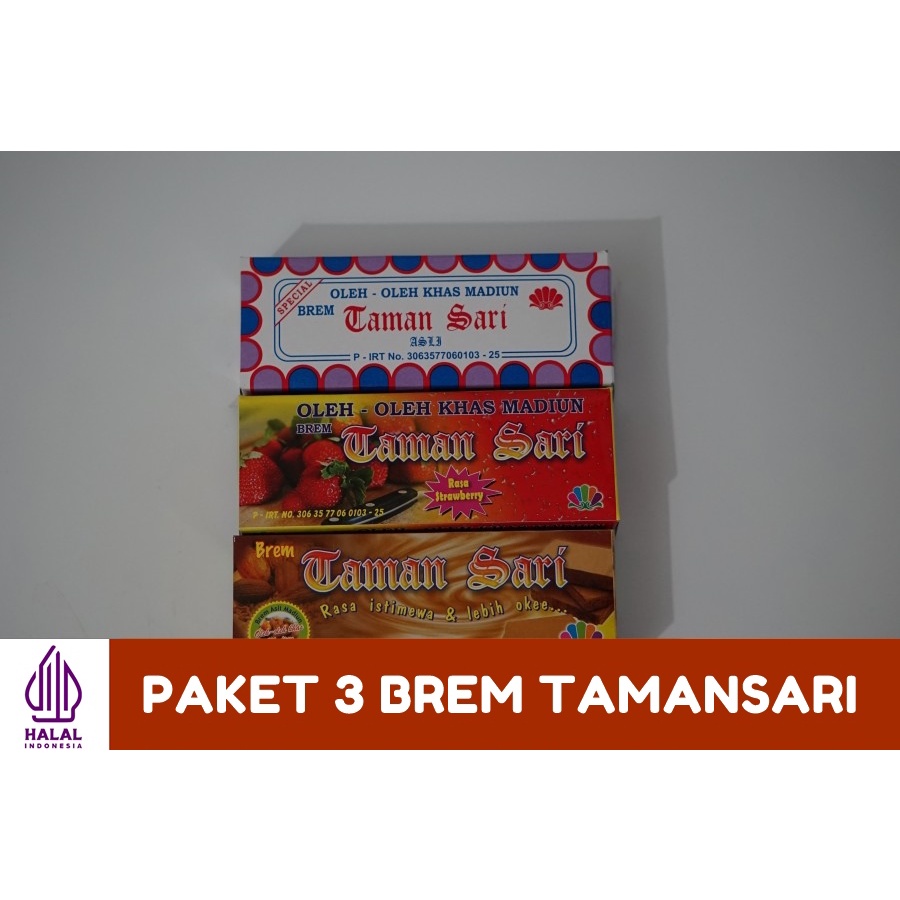 

3 Paket sekaligus Brem Tamansari Jumbo