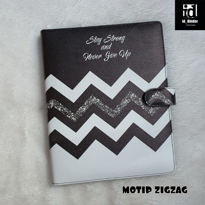 

PROMO BINDER PRINTING MOTIP ZIGZAG A5/RING 20, B5/RING 26 Code 3947