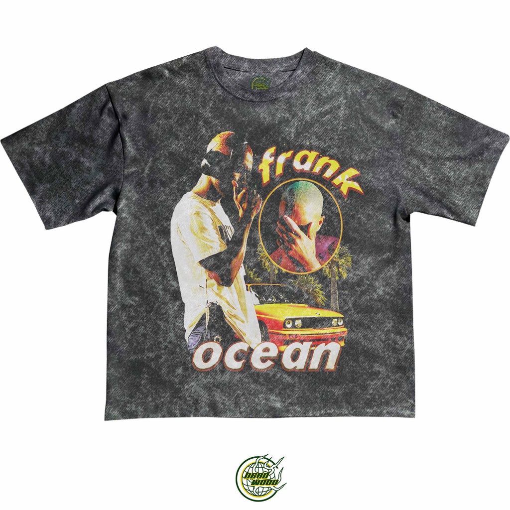 WASHED OVERSIZED RAPPER SINGER FRANK OCEAN VINTAGE STYLE T-SHIRT
