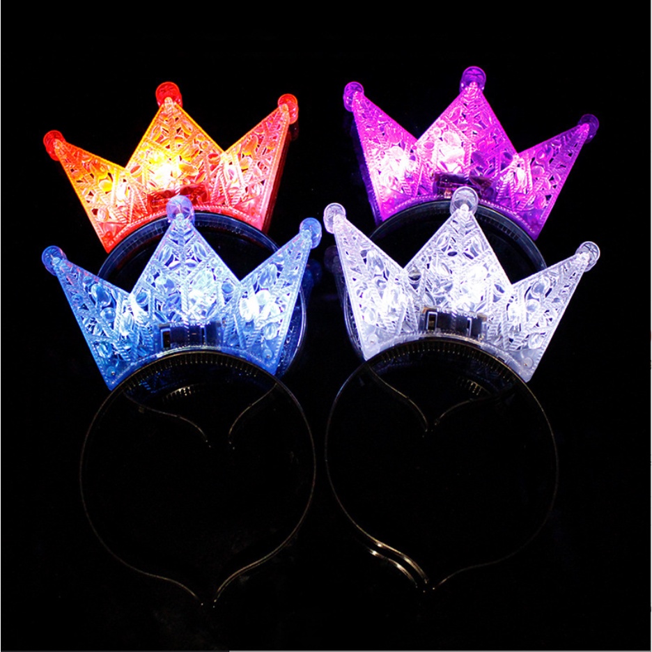 [SmallBell SHOP]Bando lampu LED Bunny telinga kelinci party natal tahun baru  untuk Pesta Ulang Tahun Menyala / Bando Pita LED