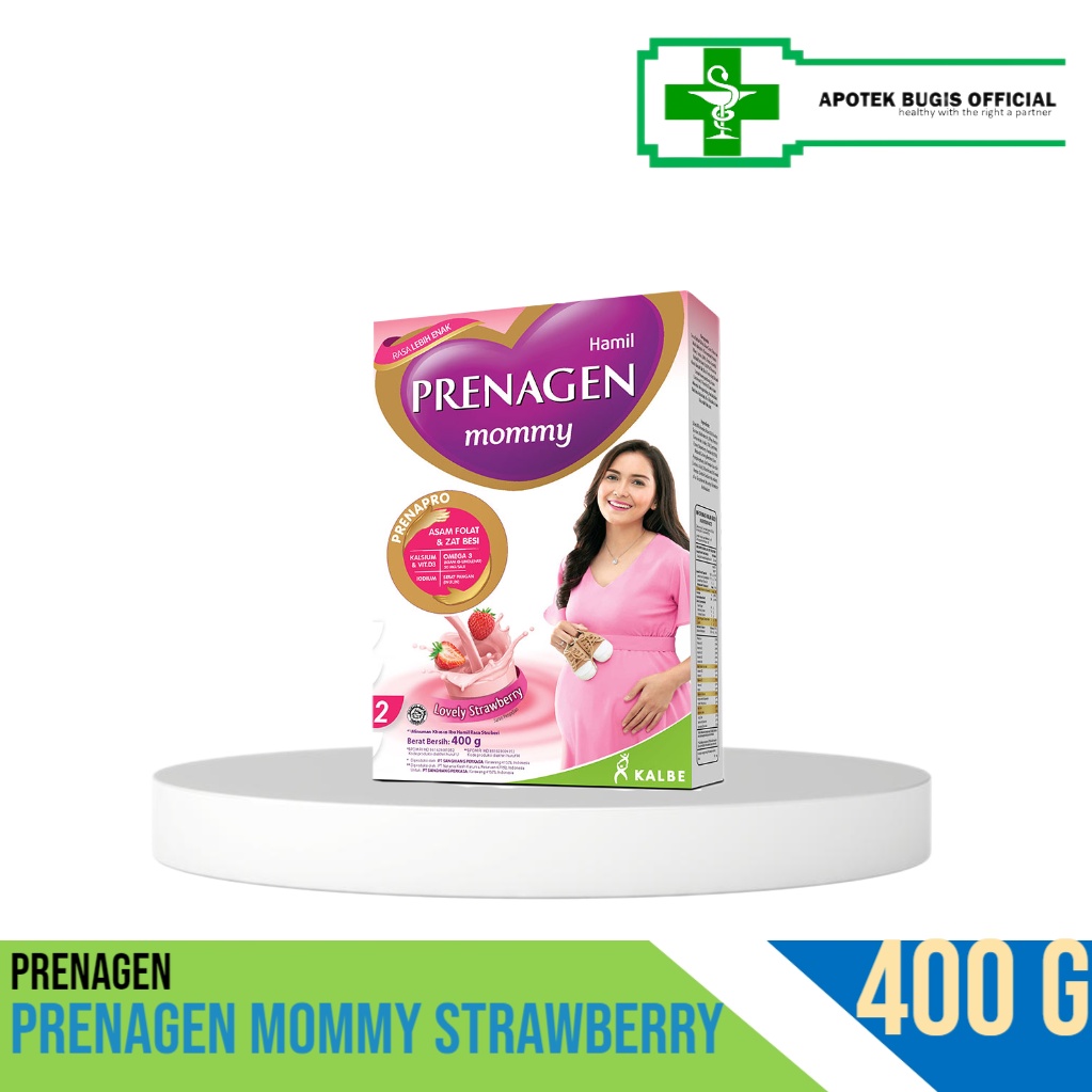 Prenagen mommy 400gr Coklat/Vanila/Strawberry/kacang Ijo