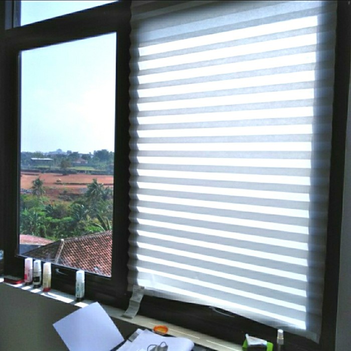 TIRAI JENDELA - TIRAI LIPAT PORTABLE -GORDEN JENDELA MINIMALIS HORDENG