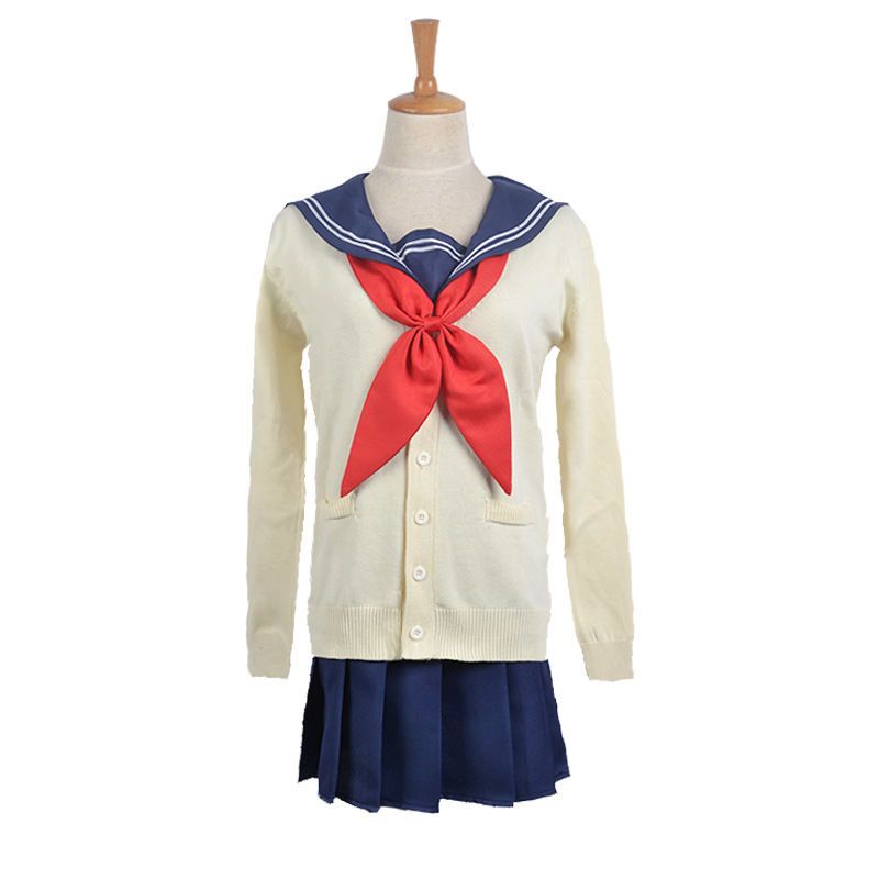 [MikanHiro Store] Toga Himiko My Hero Academia cosplay costume sailor suit college style JK COS suit