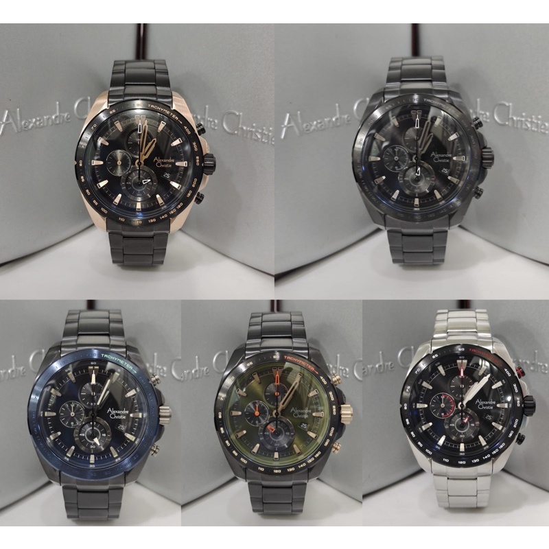 JAM TANGAN PRIA ALEXANDRE CHRISTIE AC6652 AC 6652 MCB