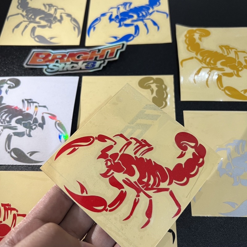Sticker KALAJENGKING Stiker SCORPIO cutting