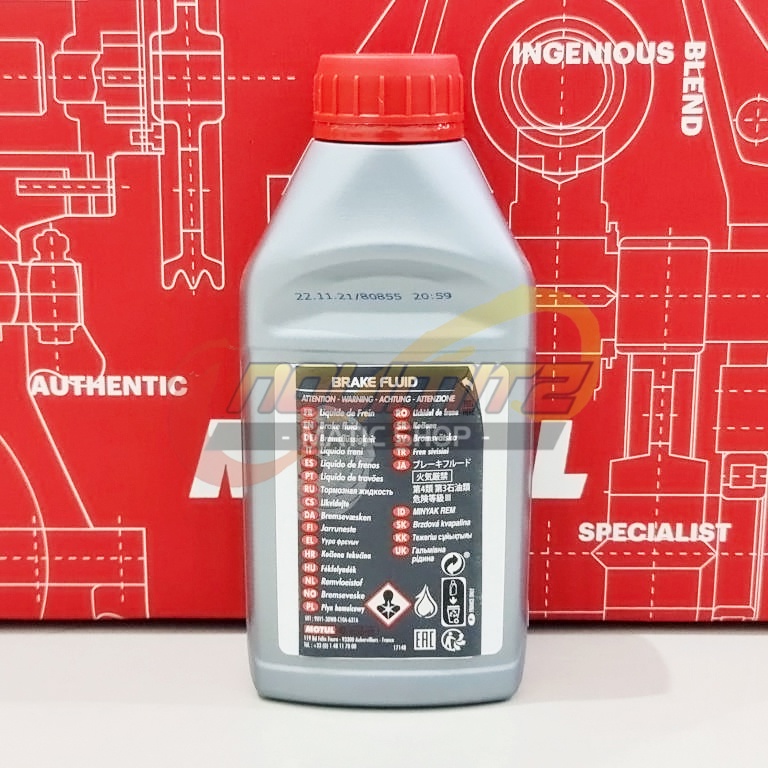 Oli Minyak Rem Motul RBF 660 DOT 4 500ml Racing Brake Fluid Ducati R1