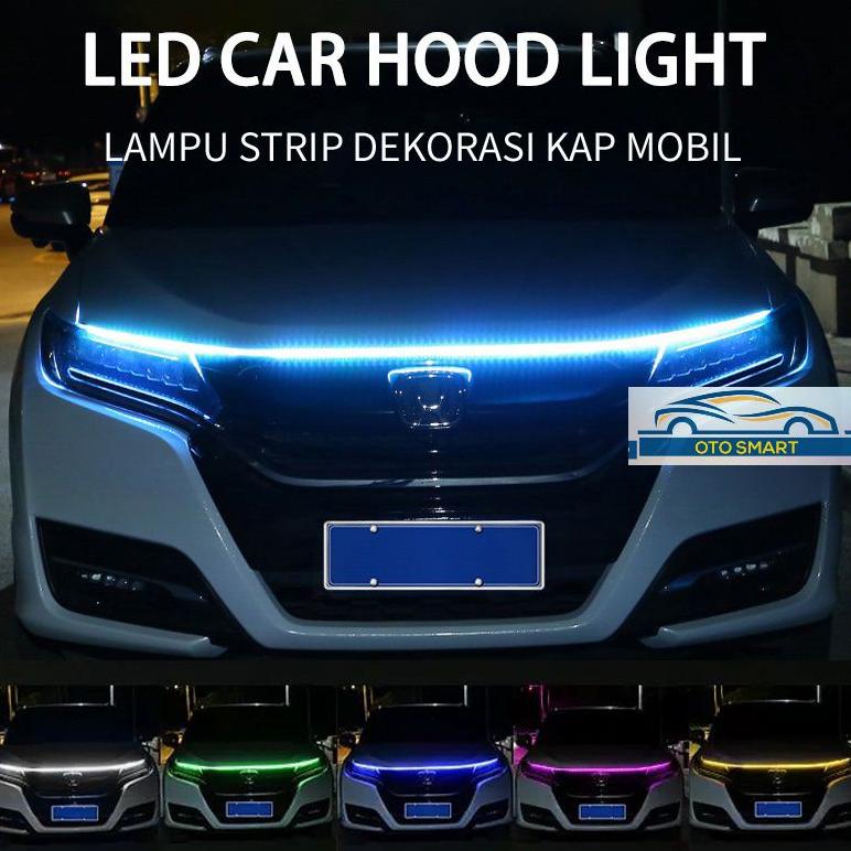 LAMPU STRIP LED FLEKSIBEL UNIVERSAL UNTUK DEKORASI MOBIL / LAMPU STRIP NEON 12V