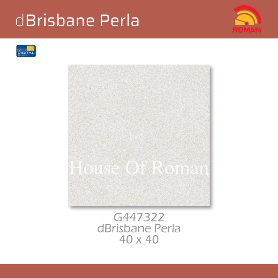 ROMAN KERAMIK DBRISBANE PERLA 40X40 G447322 (ROMAN HOUSE OF ROMAN)