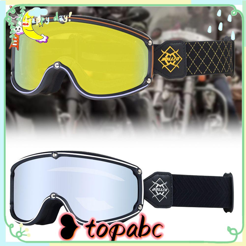 Top Kacamata Motor Riding Accessori Outdoor Vintage Eyewear Pelindung Gears Sunglasses Helm Kacamata
