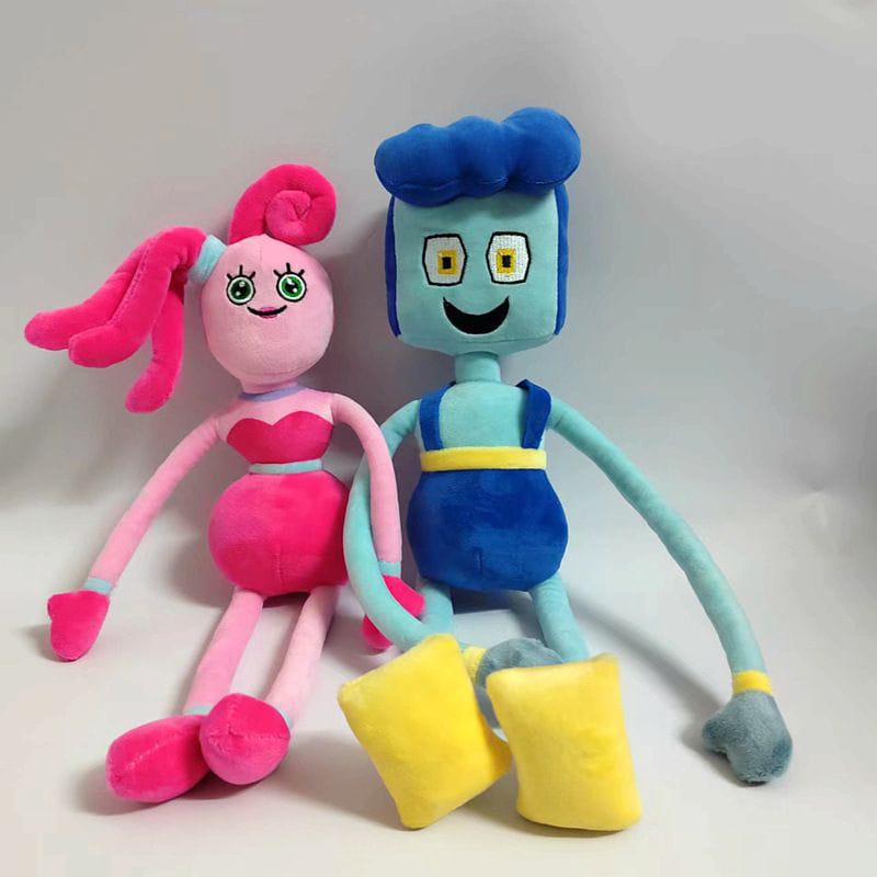 Mainan Boneka Poppy Playtime Mommy Daddy Plush Toy Pink Spider Huggy Wuggy Doll Blue Daddy Mommy Lon