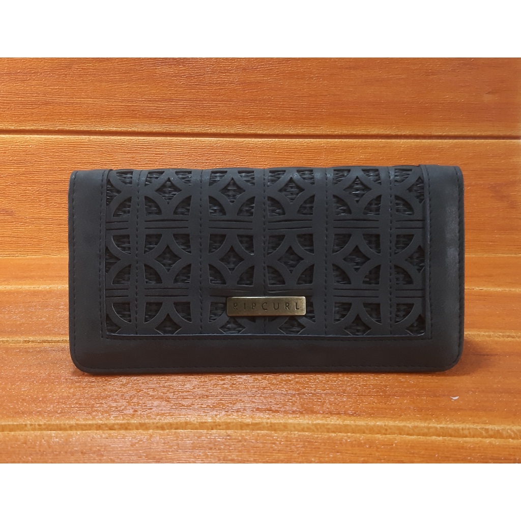 Dompet Panjang Wanita Ripcurl Original A21 palm springs wallet - black