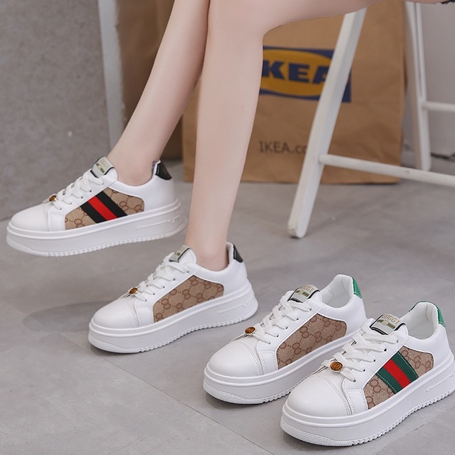 aid 0192, sepatu wanita import fashion sneaker wanita import terkiniian cantik model terbaru model korea sepatu terlaris