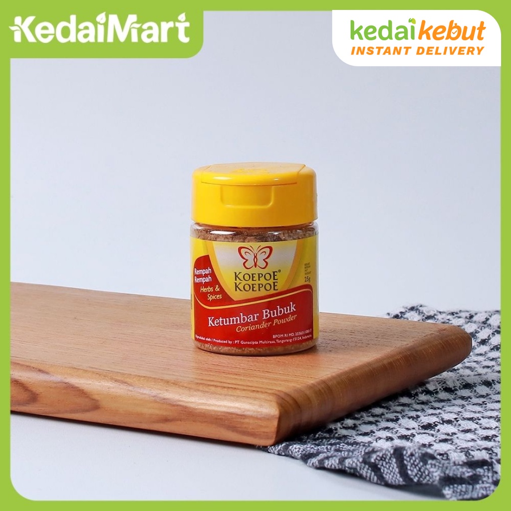 

Ketumbar Bubuk KoePoe KoePoe 25 Gram