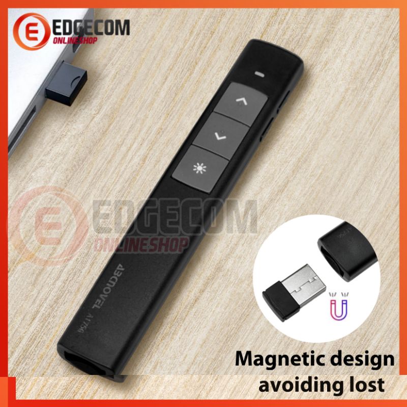 Wireless Presenter Laser Pointer Rechargerable 2,4G ABCNOVEL / PPT PRESENTER