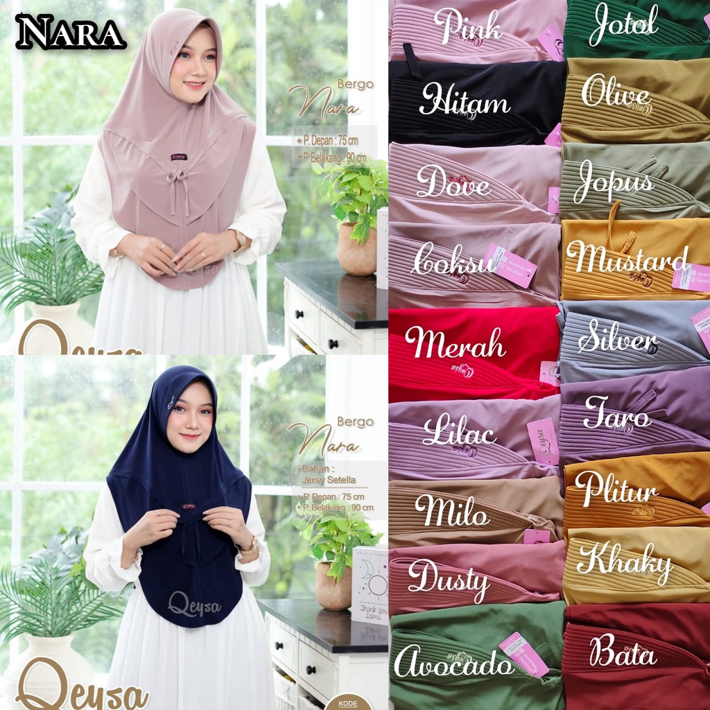 Ori Qeysa Hijab Instan Premium Nara