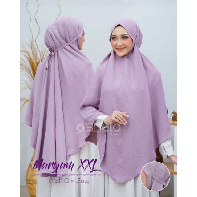 Jilbab Instan Crinkle - Bergo Crinkle Premium - Bergo Crinkle Jumbo - Jilbab Crinkle NonPet Jumbo - 