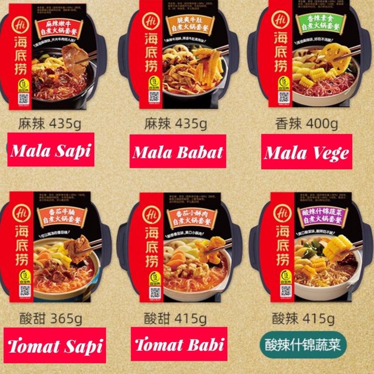 

(B-U8U✓) [READY]Haidilao instant | self heating hotpot | HaiDiLao Hot Pot Instant Steamboat海底撈自熱小火鍋 langsung kirim